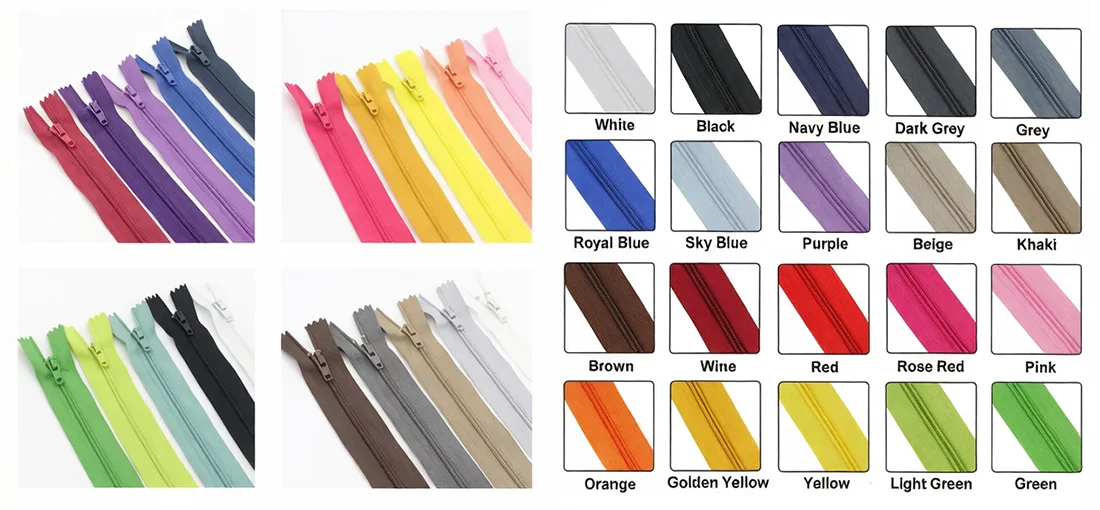 Nylon Zippers